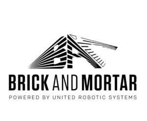 representing the essence and values of BRICK+MORTAR co. It symbolizes innovation, sustainability, and quality in the construction industry. United robotic systems arcadia fl beach based Brick and Motor company